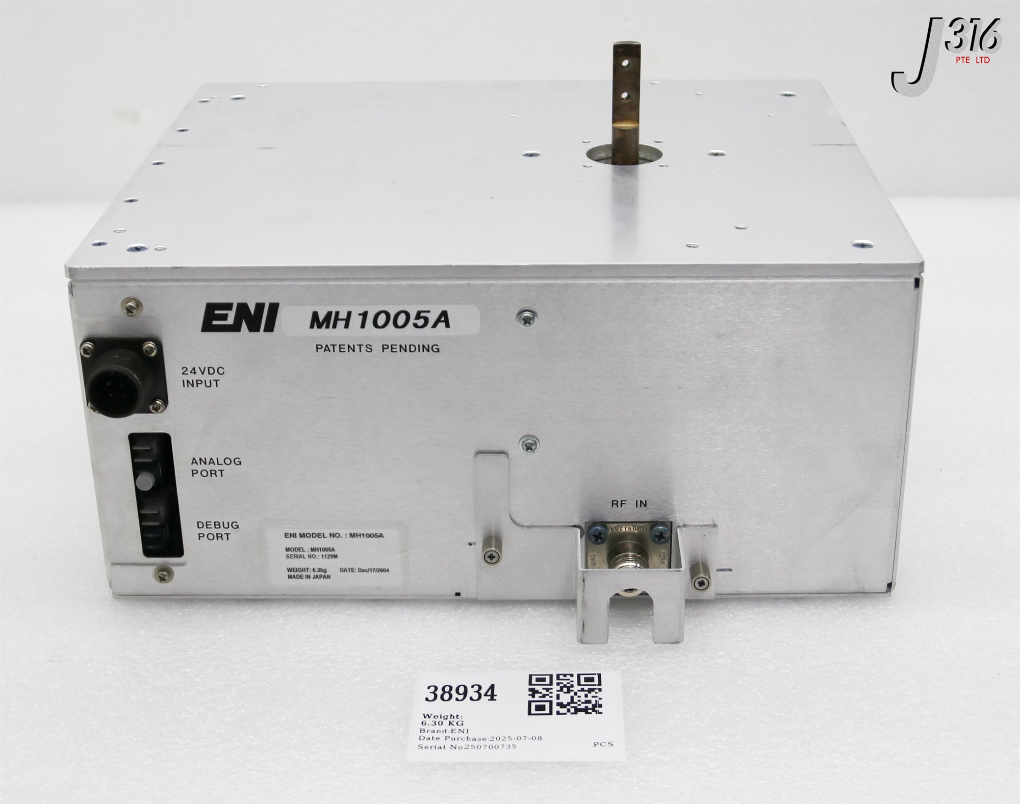 あ ② 38934 ENI RF MATCH, MWD-25LD-06 MH1005A | eBay